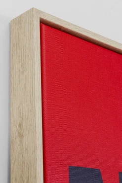 Gerahmtes Bild Need Money 80x80cm