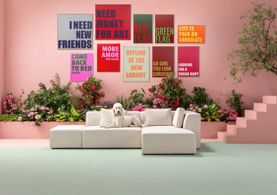 Gerahmtes Bild New Luxury 60x80cm