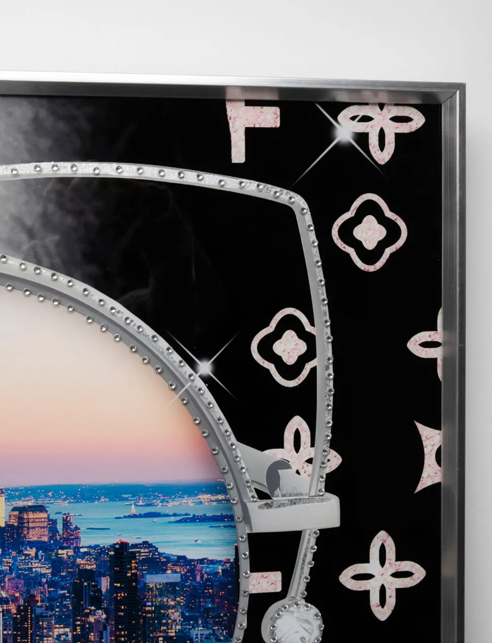 Gerahmtes Bild NY View 120x120cm