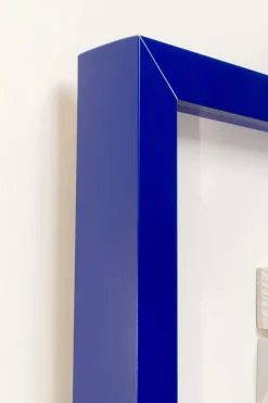 Gerahmtes Bild Origami Weiß 74x104cm