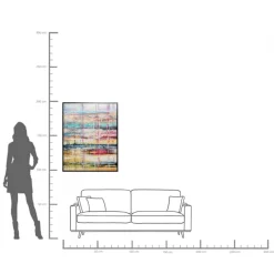 Gerahmtes Bild Orizzonte 80x100cm