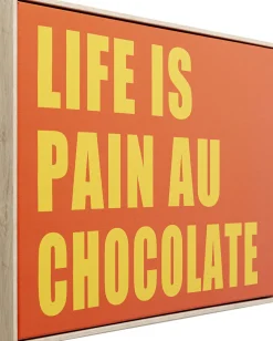 Gerahmtes Bild Pain Au Chocolate 40x60cm