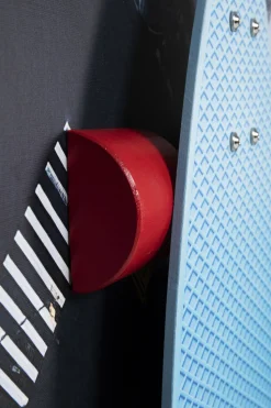 Gerahmtes Bild Skyline Skater 149x149cm