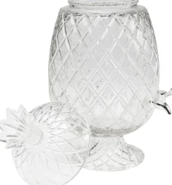 Getränkespender Pineapple Klar (2/tlg.)