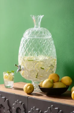 Getränkespender Pineapple Klar (2/tlg.)