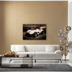 Glasbild Automotive Race 120x80cm