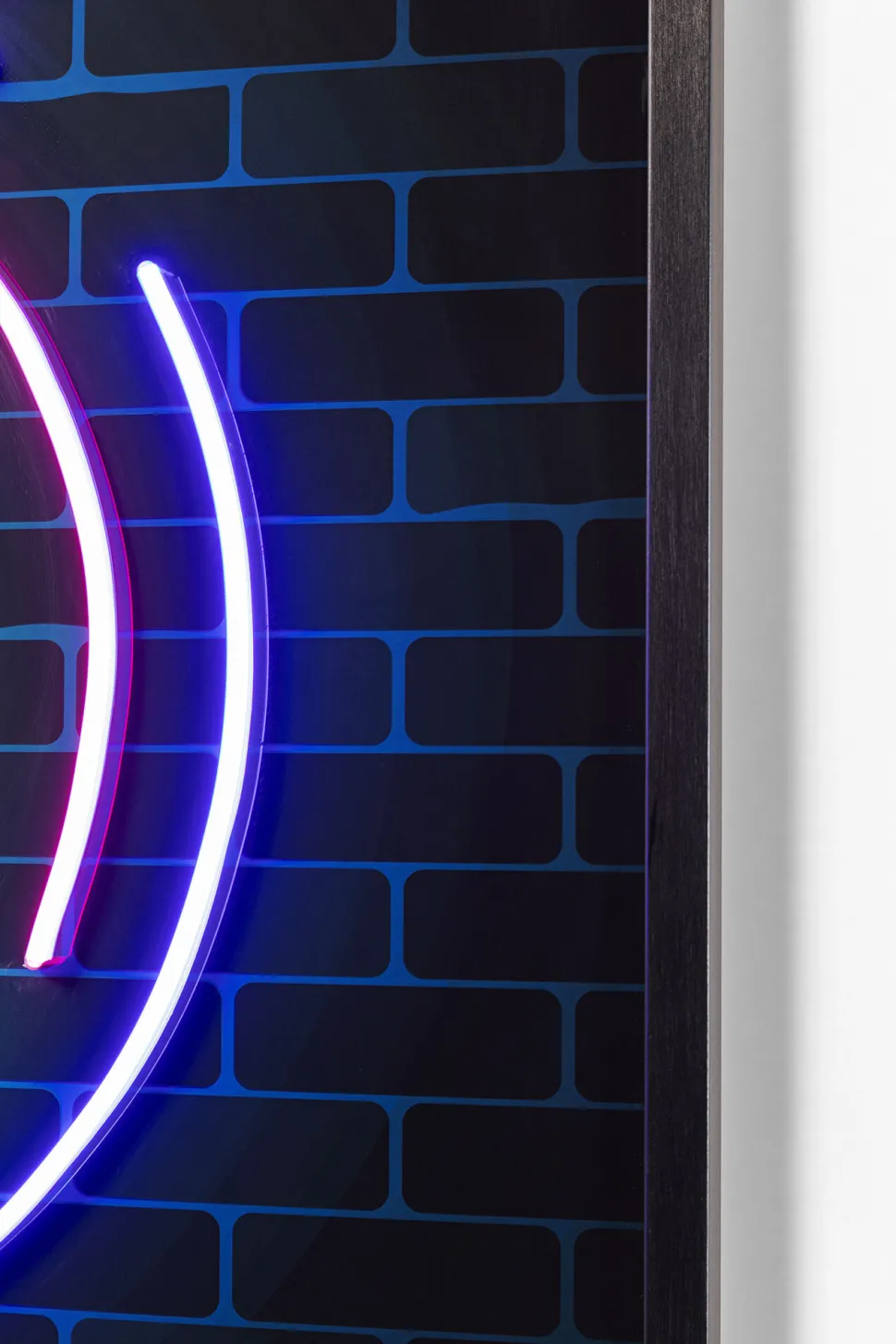 Glasbild Coffee LED 80x80cm