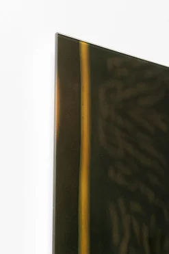 Glasbild Drinking Monkey 100x100cm