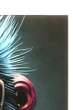 Glasbild Fashion Gorilla 60x80cm