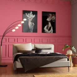 Glasbild Flowery Beauty 80x120cm