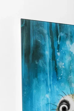 Glasbild Singing Meerkats 60x80cm