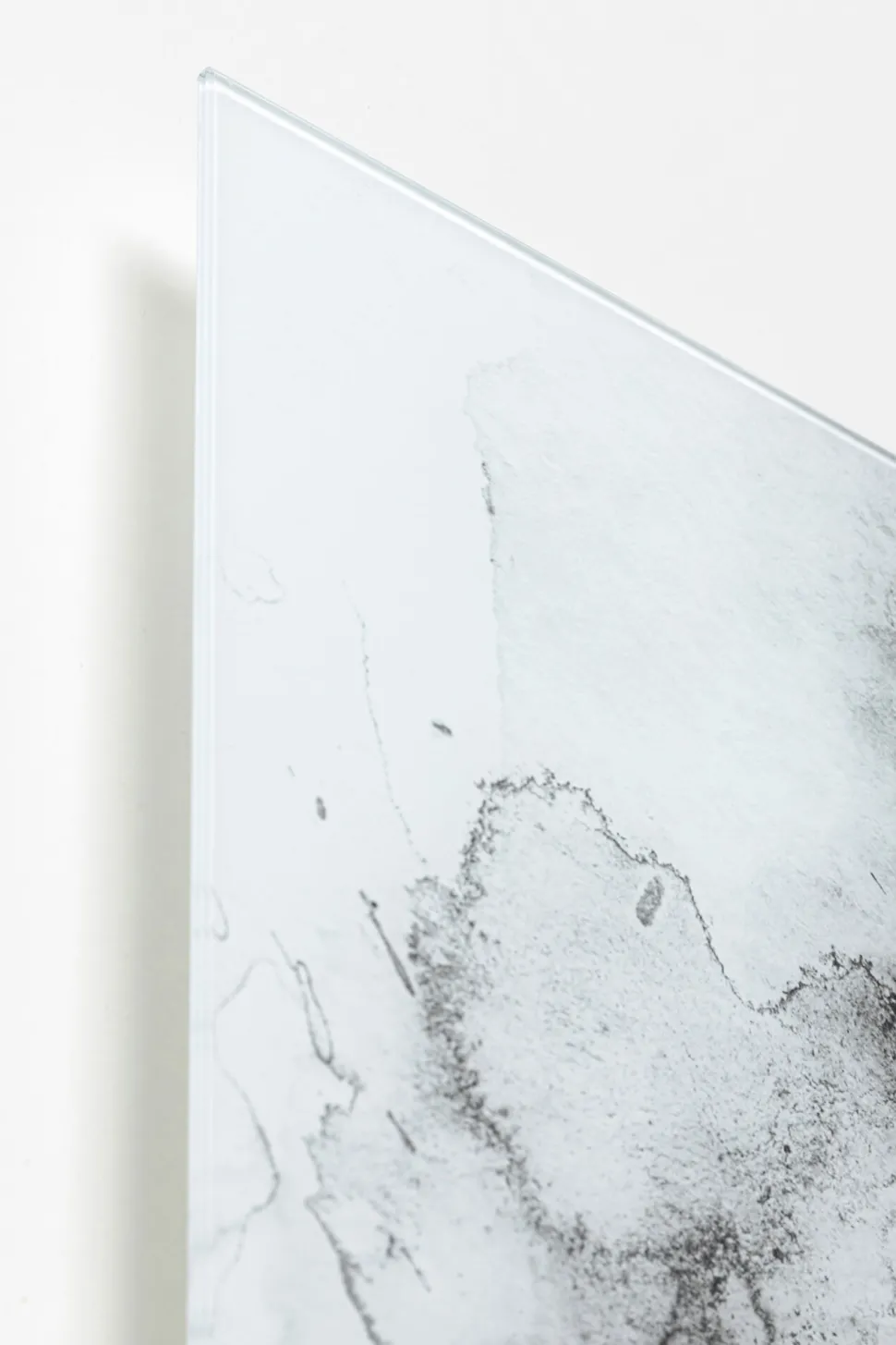 Glasbild Smokey Hair 100x150cm