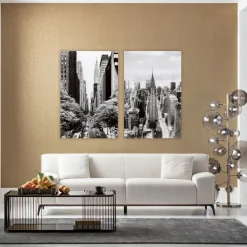 Glasbild Streets Of NY 120x80cm