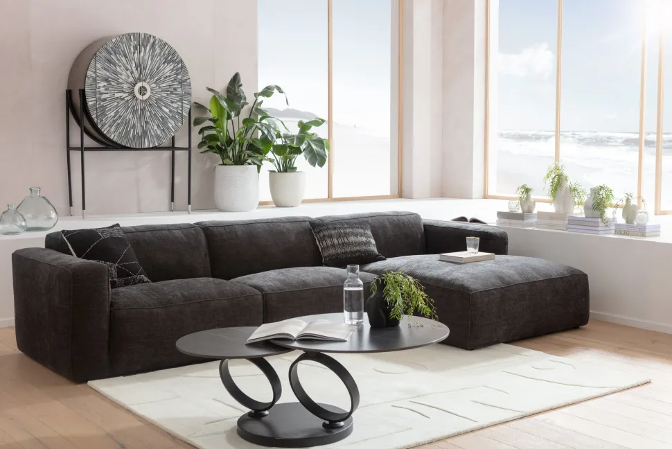 Henry Elements 3-Sitzer Grau Links