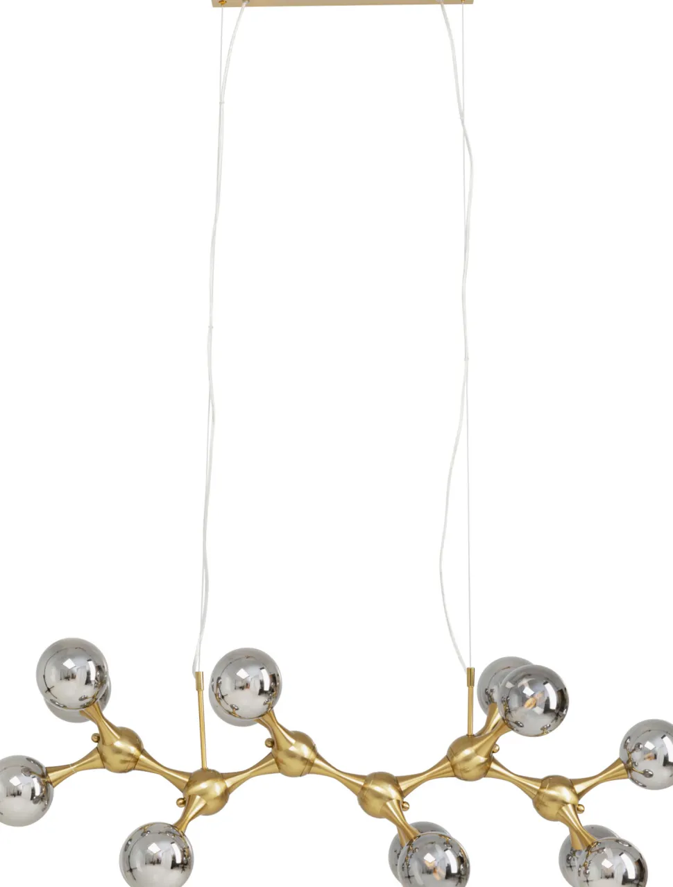 Hängeleuchte Atomic Balls Brass 190cm