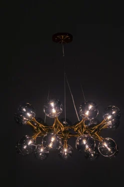 Hängeleuchte Atomic Balls Brass Ø74cm