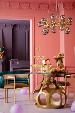 Hängeleuchte Atomic Balls Brass Ø74cm