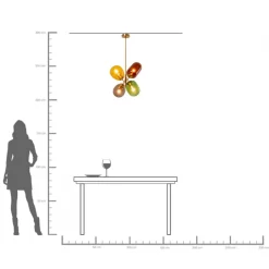 Hängeleuchte Balloon Dance 85cm