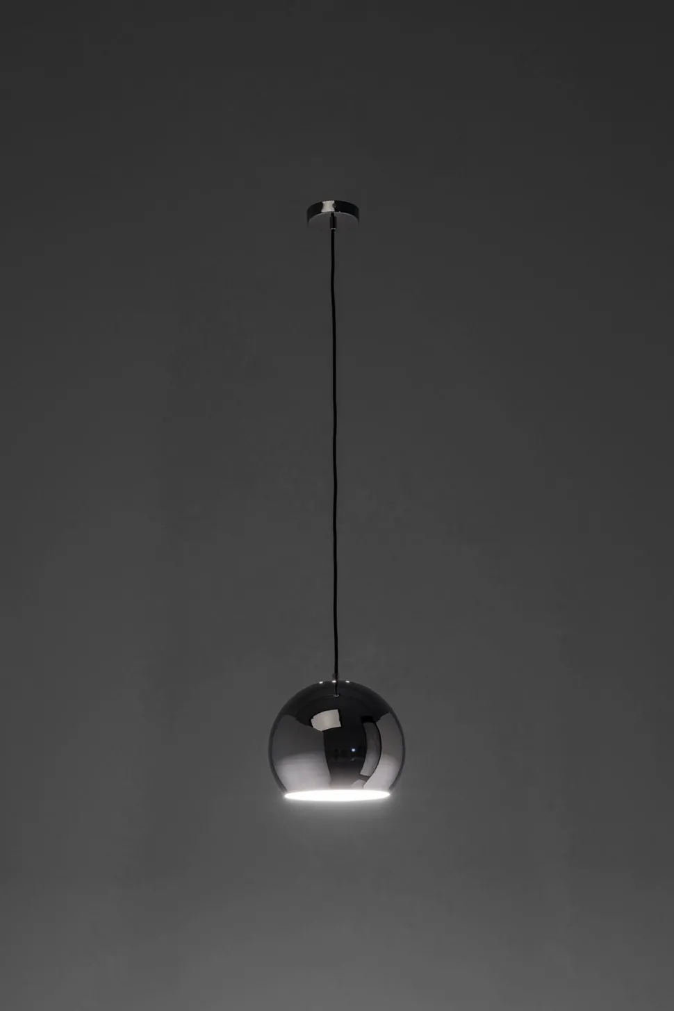 Hängeleuchte Caldaia Silber Ø25cm