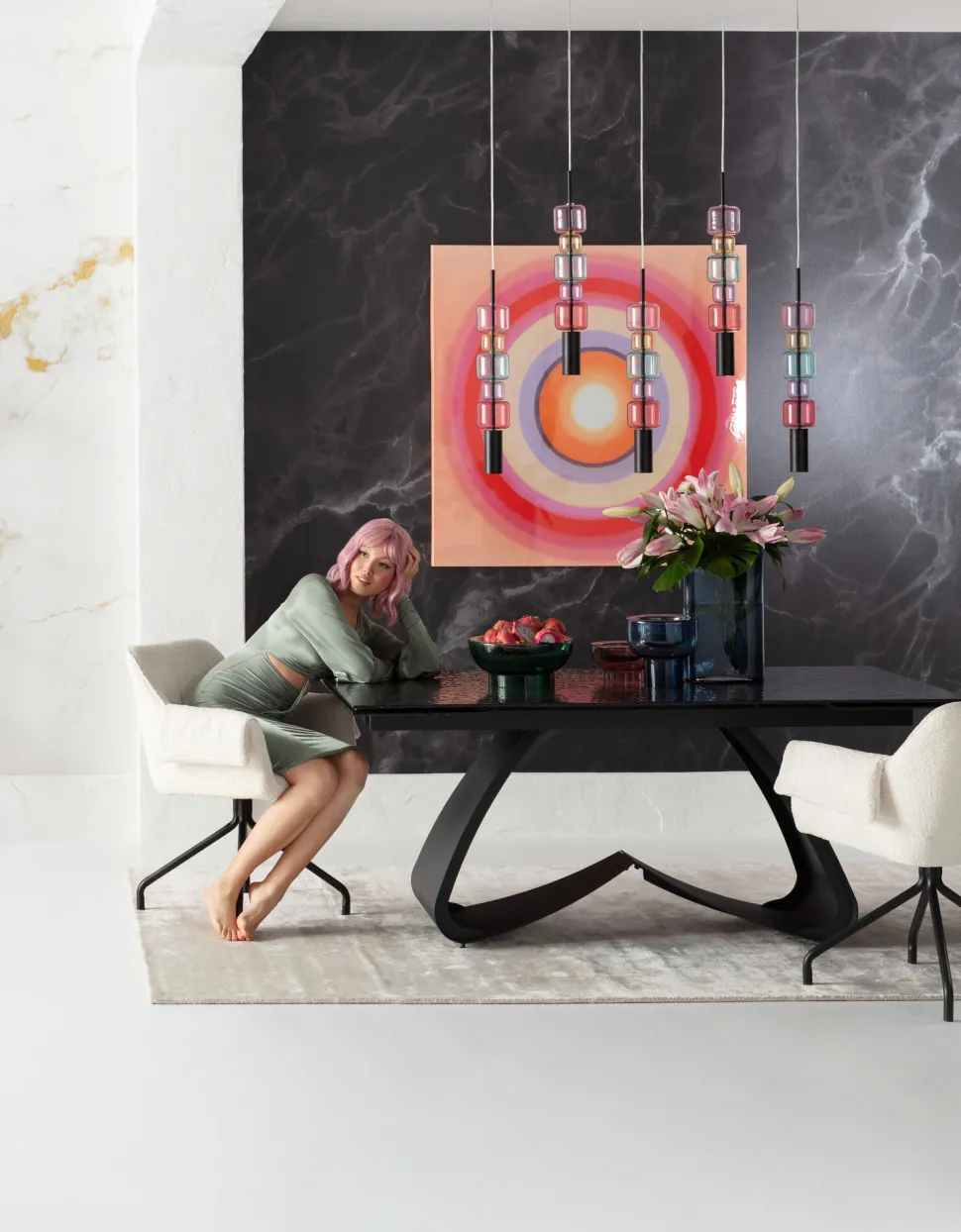 Hängeleuchte Candy Bar Colore 100cm