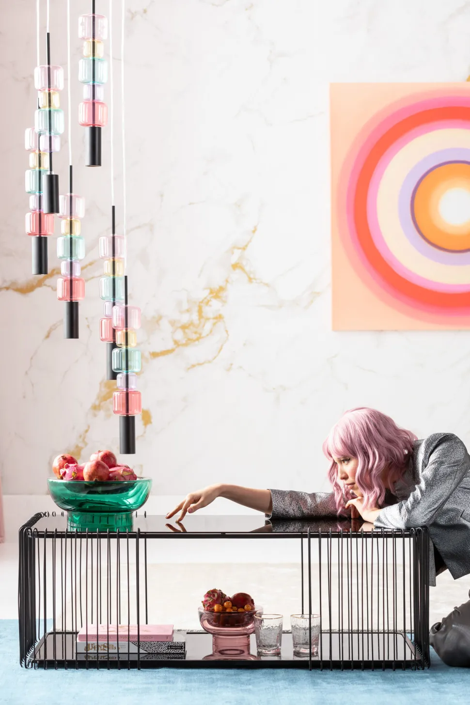 Hängeleuchte Candy Bar Colore Ø41cm