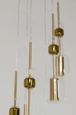 Hängeleuchte Candy Bar Gold Ø44cm