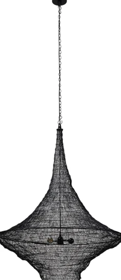 Hängeleuchte Cocoon Schwarz Ø89cm