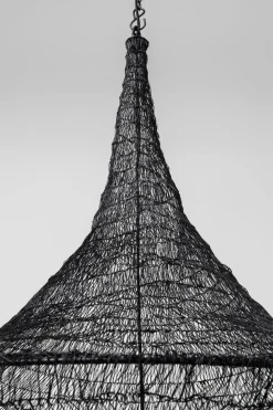 Hängeleuchte Cocoon Schwarz Ø89cm