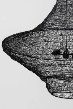 Hängeleuchte Cocoon Schwarz Ø89cm