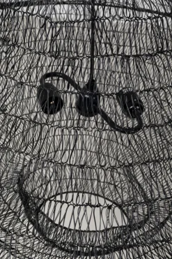 Hängeleuchte Cocoon Schwarz Ø89cm