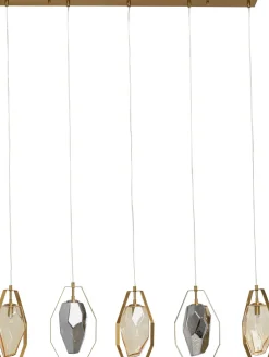 Hängeleuchte Diamond Fever Dining Brass 110cm