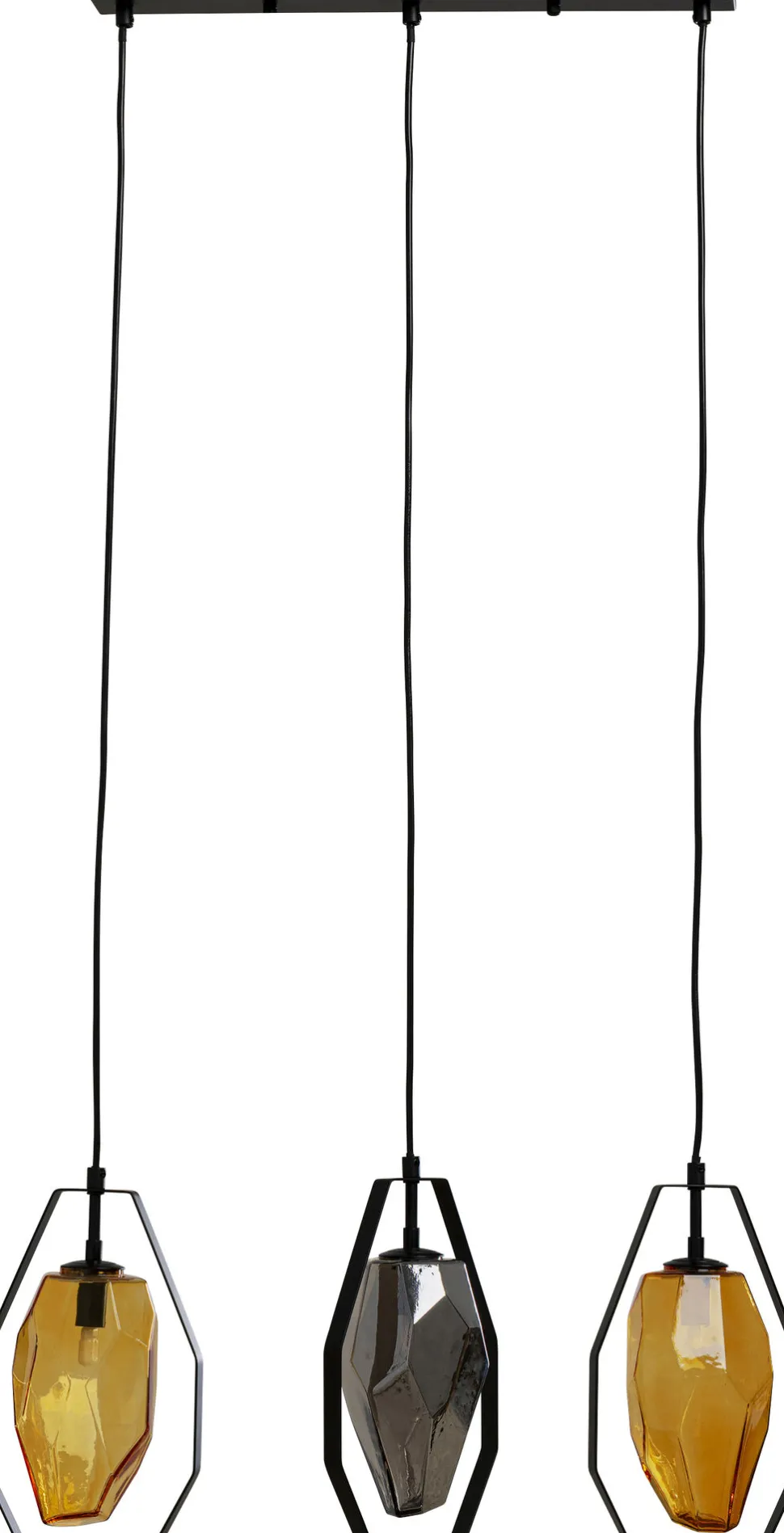 Hängeleuchte Diamond Fever Dining Schwarz 67cm