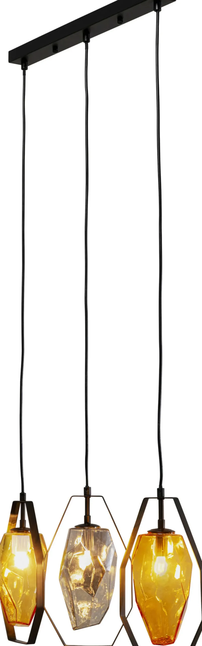 Hängeleuchte Diamond Fever Dining Schwarz 67cm