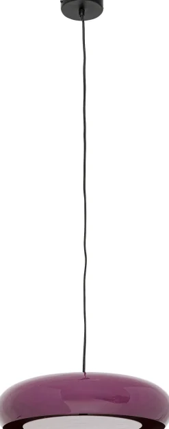 Hängeleuchte Lia Pflaume Ø38cm