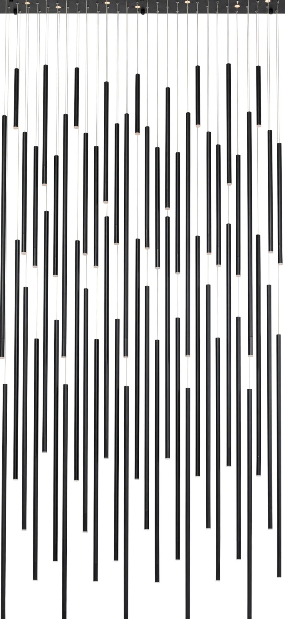 Hängeleuchte Living Vegas Deluxe Schwarz Matt LED