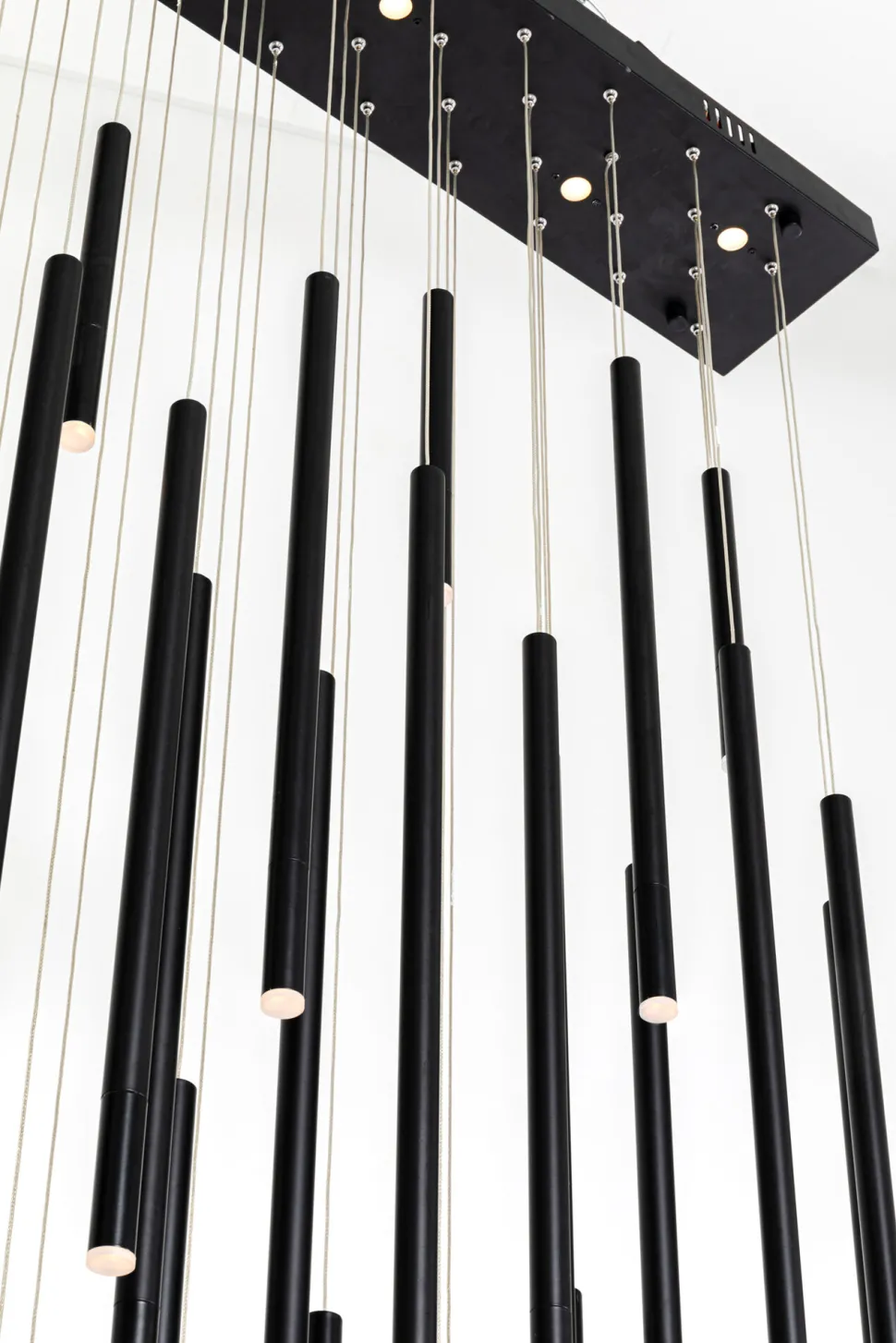 Hängeleuchte Living Vegas Deluxe Schwarz Matt LED