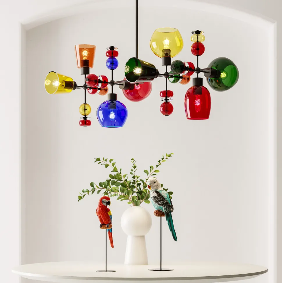 Hängeleuchte Mazzo Otto 105cm