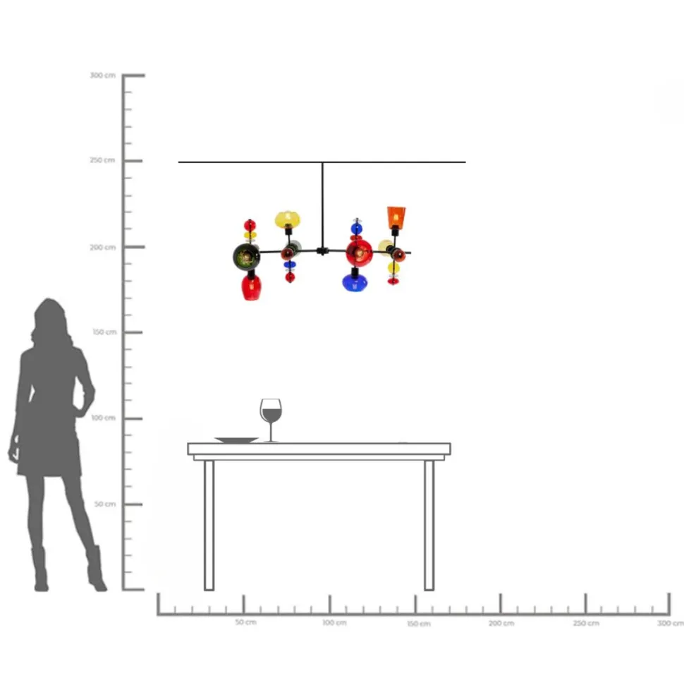 Hängeleuchte Mazzo Otto 105cm