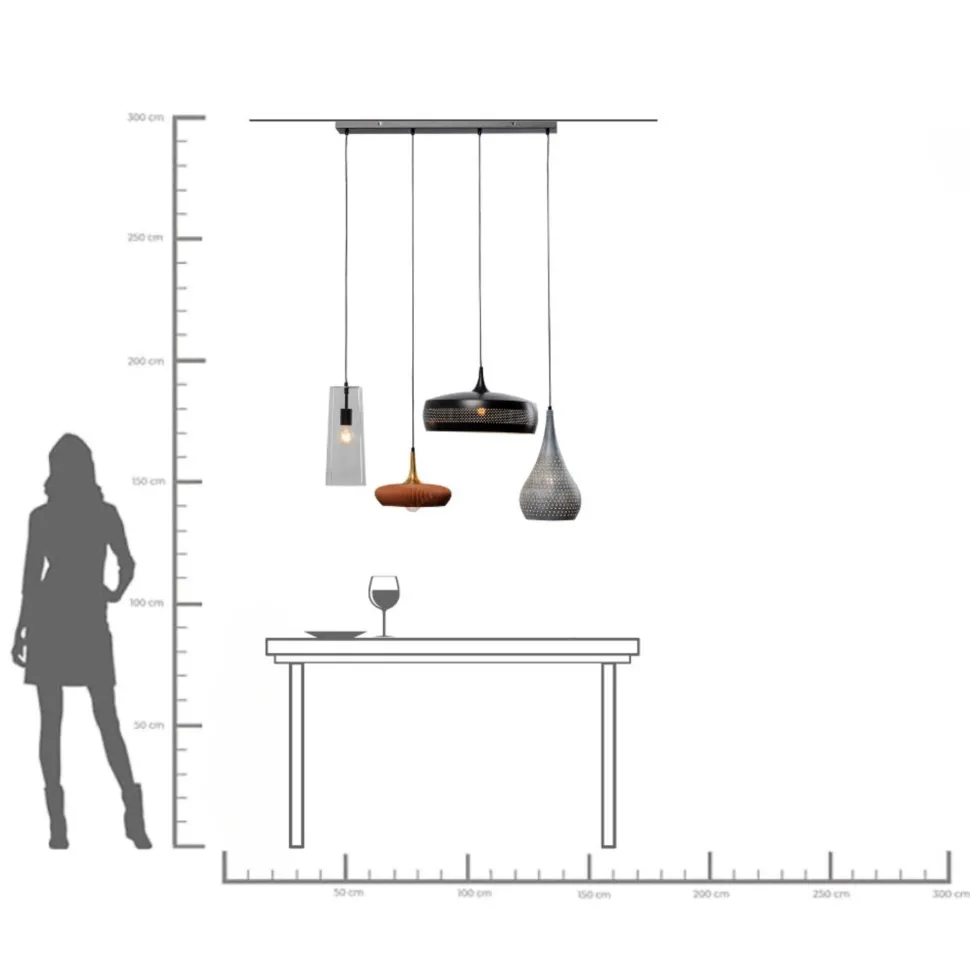 Hängeleuchte Melange Dining 107cm