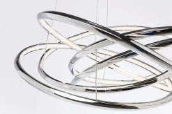 Hängeleuchte Saturn LED Chrome Big