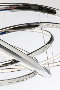 Hängeleuchte Saturn LED Chrome Big