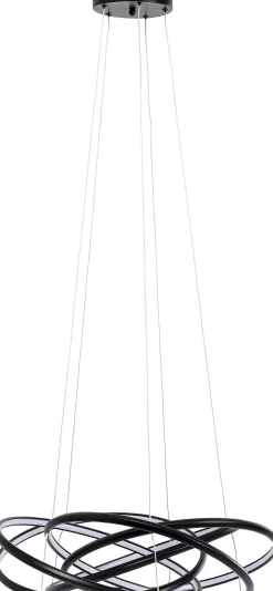 Hängeleuchte Saturn Schwarz Ø72cm