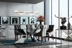 Hängeleuchte Scala Balls Chrome 155cm