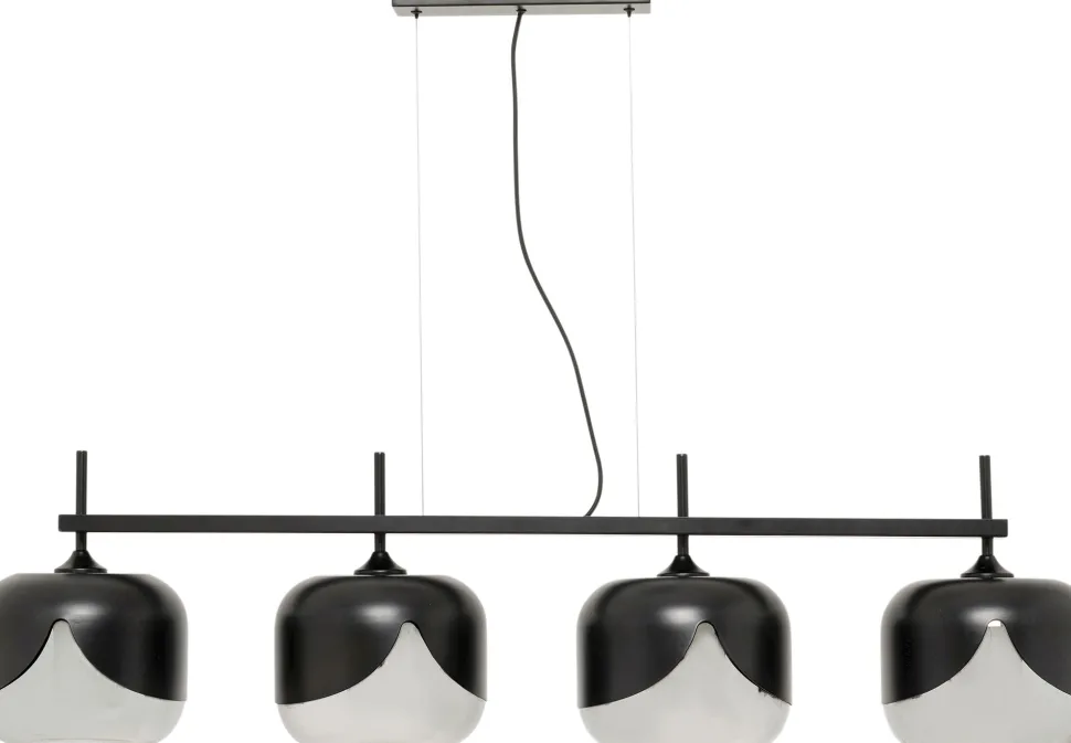 Hängeleuchte Smoke Goblet Quattro Ø25cm