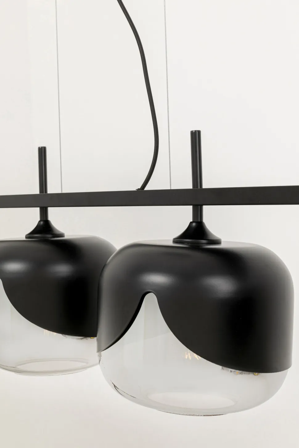 Hängeleuchte Smoke Goblet Quattro Ø25cm