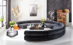 Hängeleuchte Supernova Amber Cinque Ø50cm