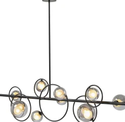 Hängeleuchte Universe Schwarz 110cm