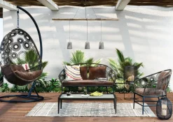 Hängesessel Ibiza Braun