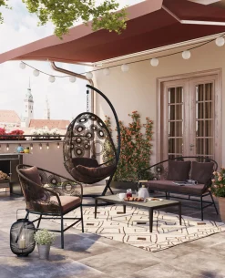 Hängesessel Ibiza Braun