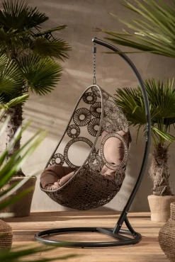 Hängesessel Ibiza Braun